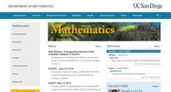 Desktop Screenshot of euclid.ucsd.edu